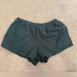 BRANDY MELVILLE dark green shorts